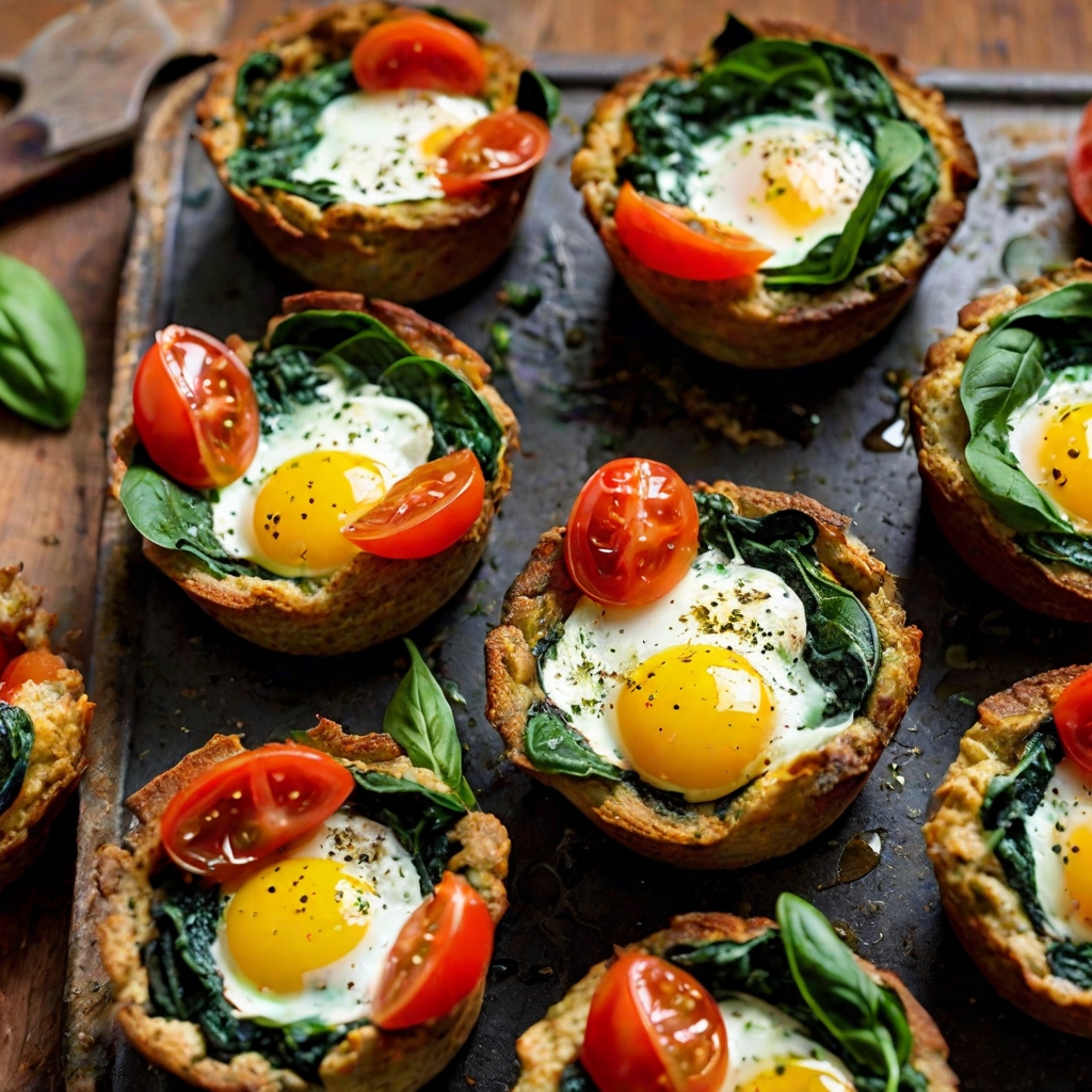 Caprese Egg Cups Recipe