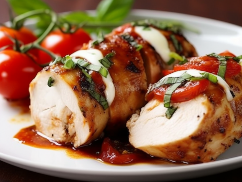 Caprese Stuffed Chicken Breast Recipe