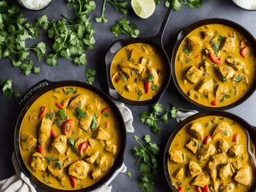 Cast Iron Skillet Coconut Curry Chicken Recipe