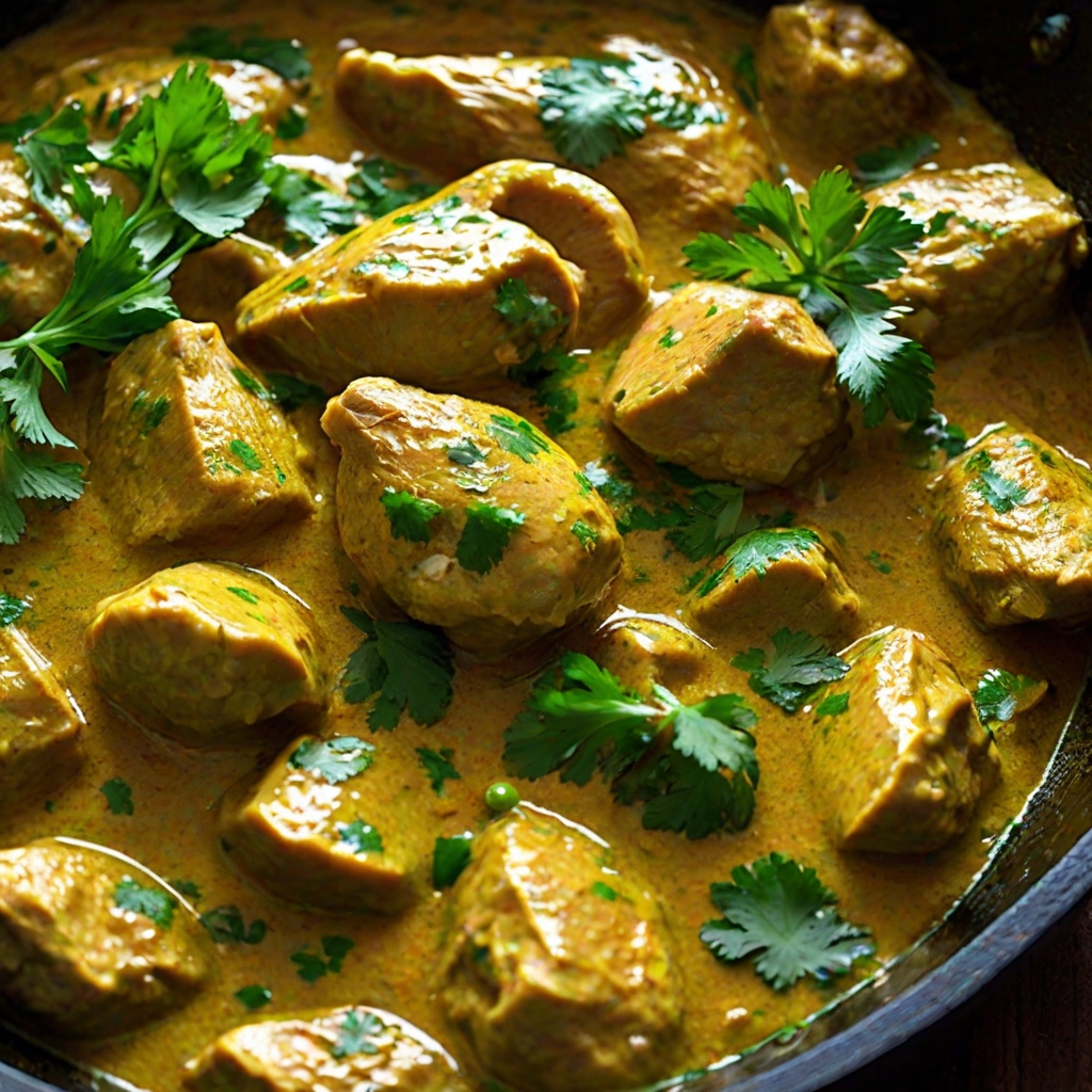 Cast Iron Skillet Coconut Curry Chicken Recipe