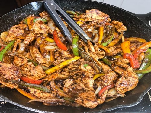 Cast Iron Skillet Fajita Chicken Recipe