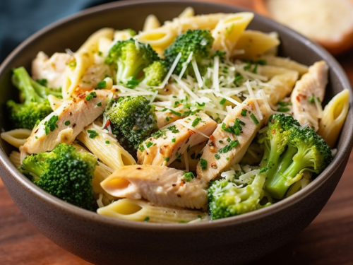 Cheesy Chicken and Broccoli Pasta Recipe