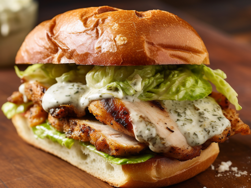 Chicken Caesar Sandwich Recipe