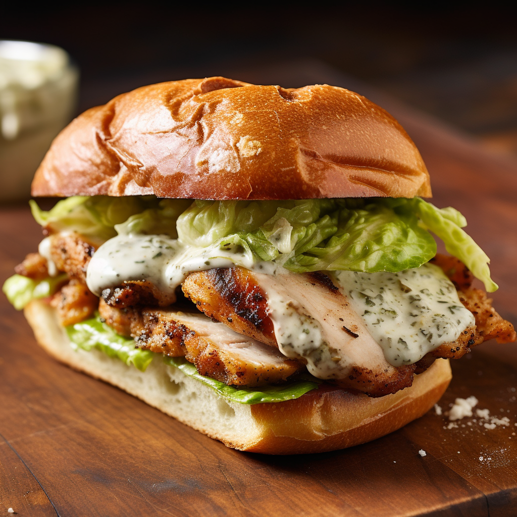 Chicken Caesar Sandwich Recipe