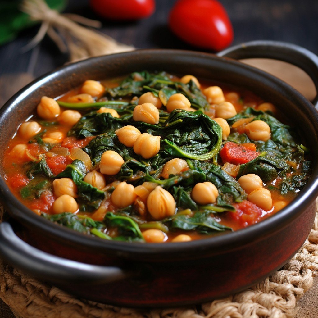 Chickpea and Spinach Stew