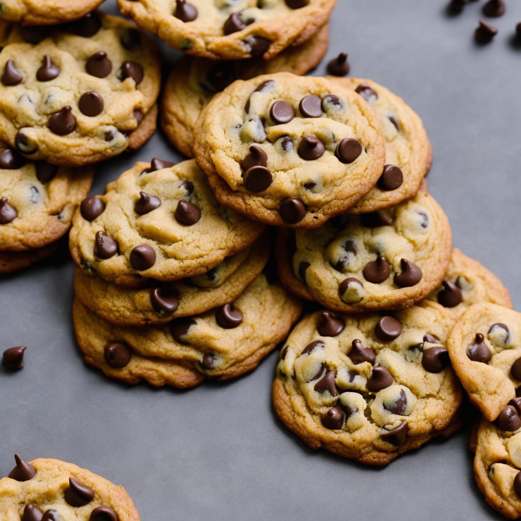 Chickpea Flour Chocolate Chip Cookies