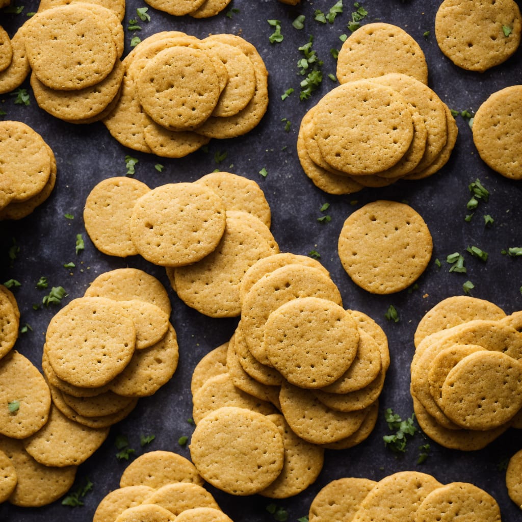 Chickpea Flour Crackers