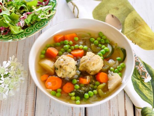 Chickpea Flour Dumplings Recipe