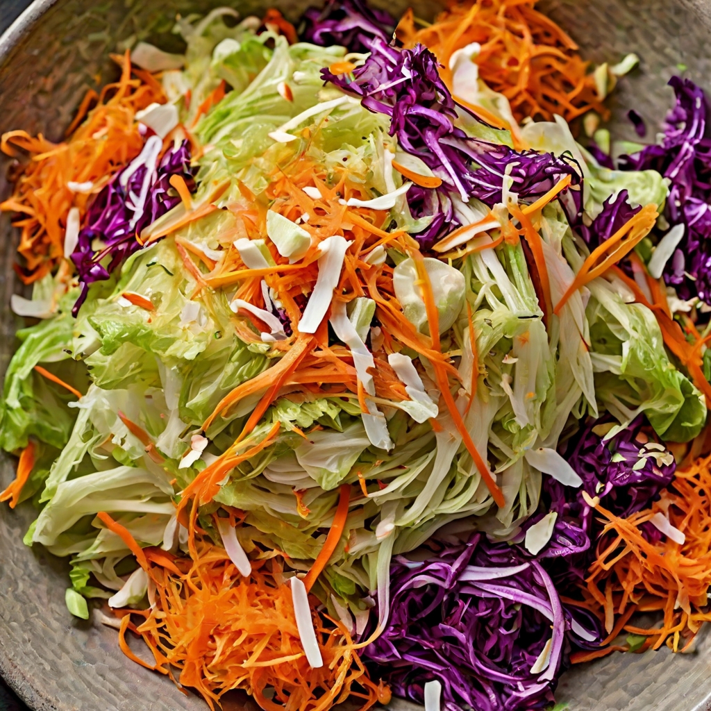 Chinese Cabbage and Carrot Slaw