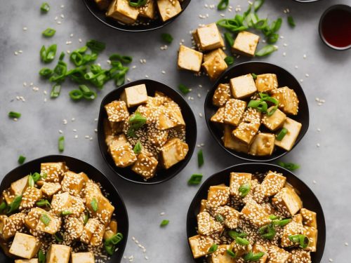 Chinese Tofu and Sesame Ginger Sauce Recipe