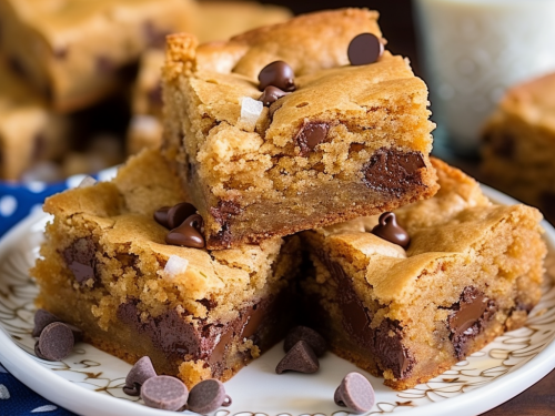 Chocolate Chip Blondies Recipe