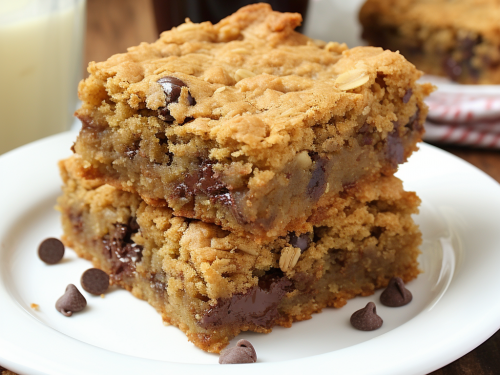 Chocolate Chip Oatmeal Bars