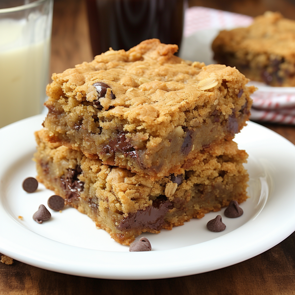 Chocolate Chip Oatmeal Bars