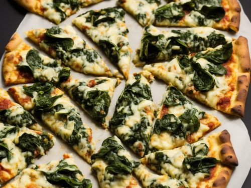 Cicis Spinach and Artichoke Pizza