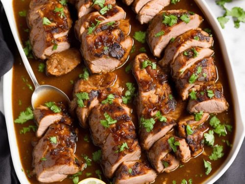 Cider-Braised Pork Tenderloin Recipe