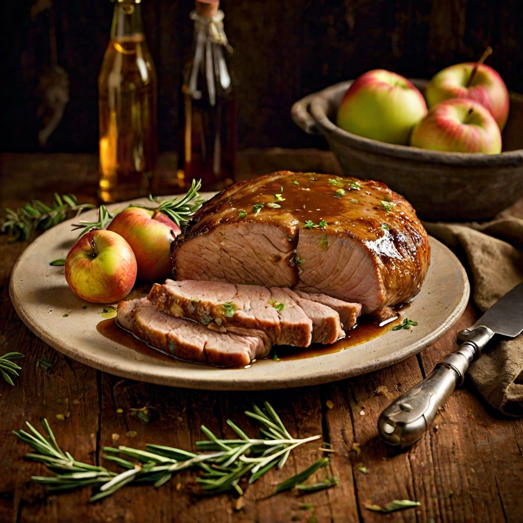 Cider-Braised Pork Tenderloin Recipe