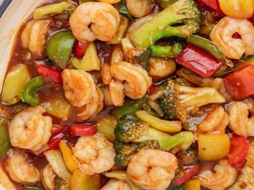 Clean Eating Shrimp Stir Fry Recipe