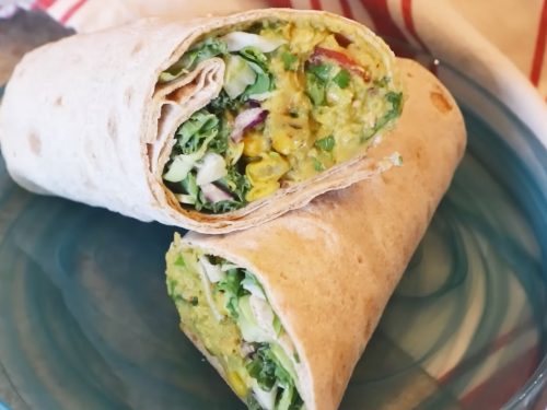 Clean Eating Veggie Wrap Recipe