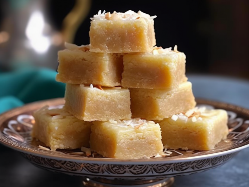 Coconut Barfi Recipe