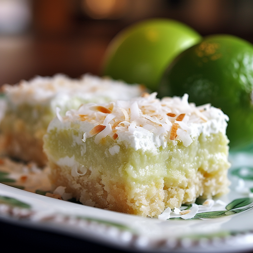 Coconut Lime Bars Recipe