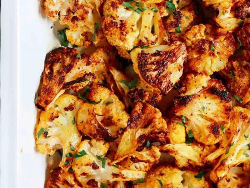 Coconut Oil Roasted Cauliflower Recipe