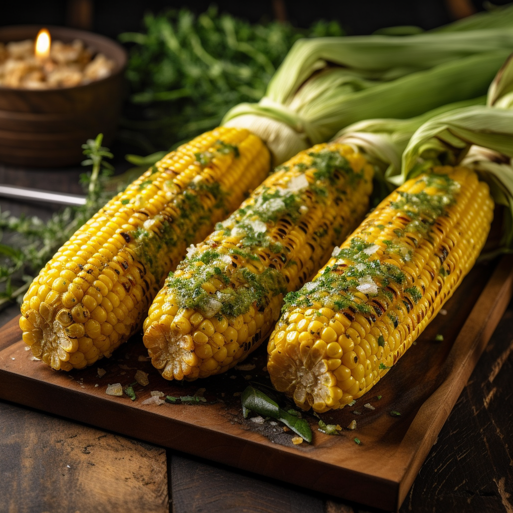 Corn on the Cob with Herb Butter Recipe