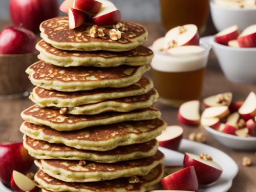 Corner Bakery's Apple Walnut Pancakes