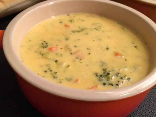 Corner Bakery's Broccoli Cheddar Soup