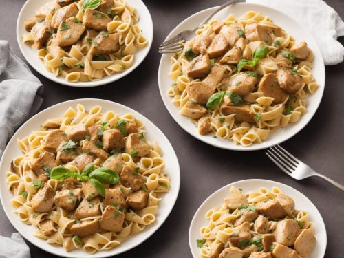 Corner Bakery's Chicken Marsala Pasta Recipe