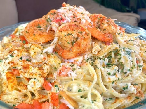 Crab-and-Shrimp-Pasta-Recipe