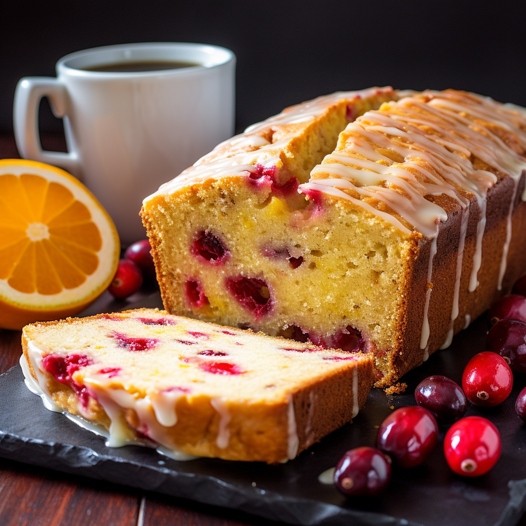 Cranberry Orange Breakfast Bread