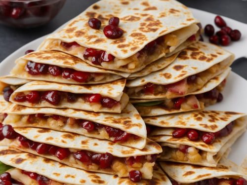 Cranberry Turkey Quesadillas Recipe