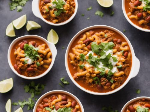 Crockpot Vegetarian Chili Mac Recipe