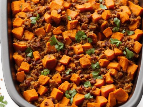 Crockpot Vegetarian Sweet Potato Casserole Recipe