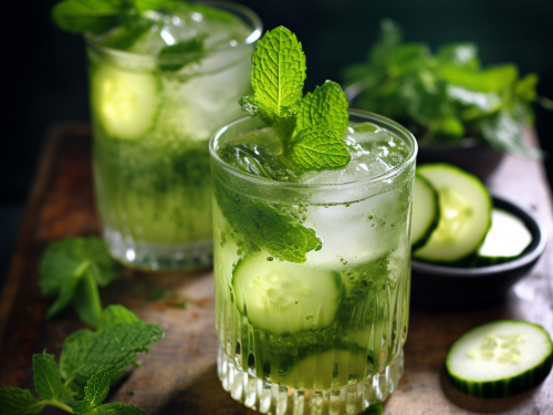 Cucumber Mint Mocktail