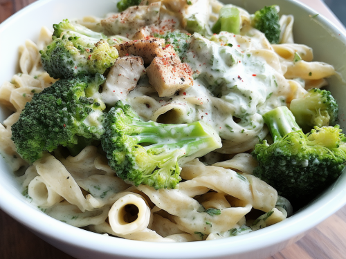 Dairy Free Broccoli Alfredo Pasta Recipe