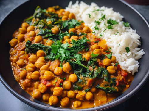 Dairy-Free Chickpea Curry Recipe