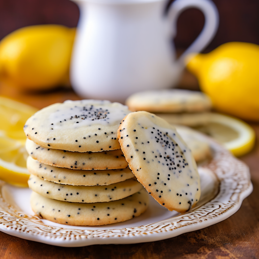 Dairy Free Lemon Poppy Seed Cookies Recipe