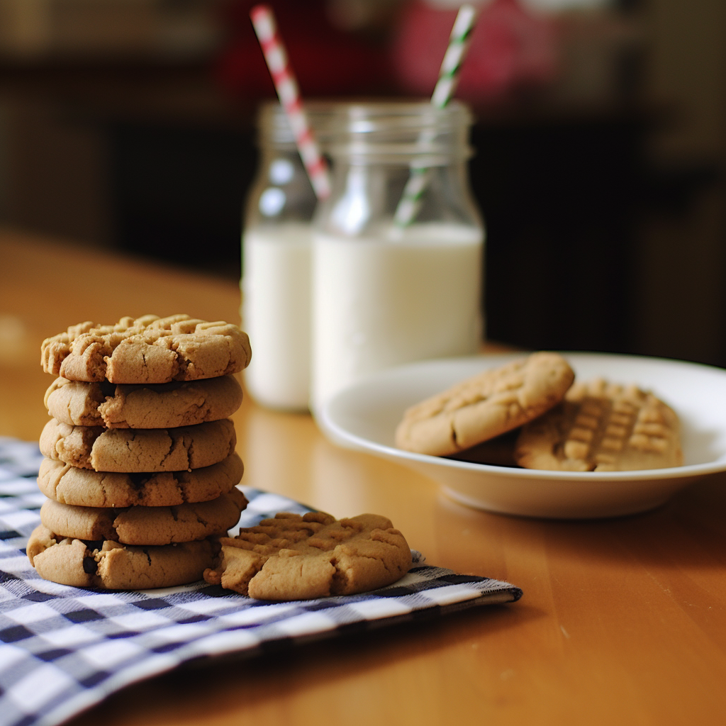 Dairy Free Peanut Butter Cookies