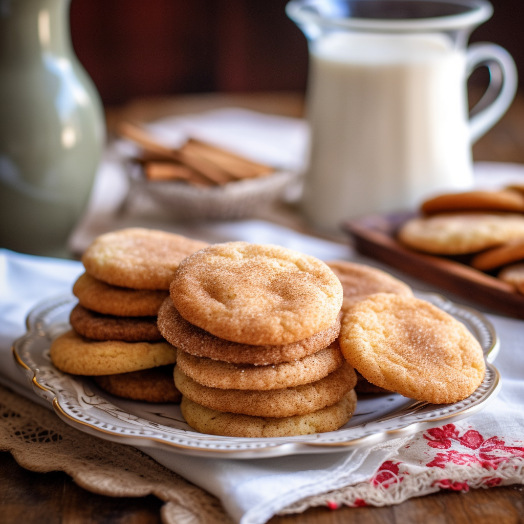 Dairy Free Snickerdoodle Cookies Recipe