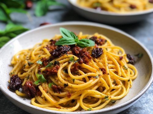 Dairy Free Sun Dried Tomato Pasta Recipe