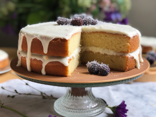 Dairy Free Vanilla Cake Recipe