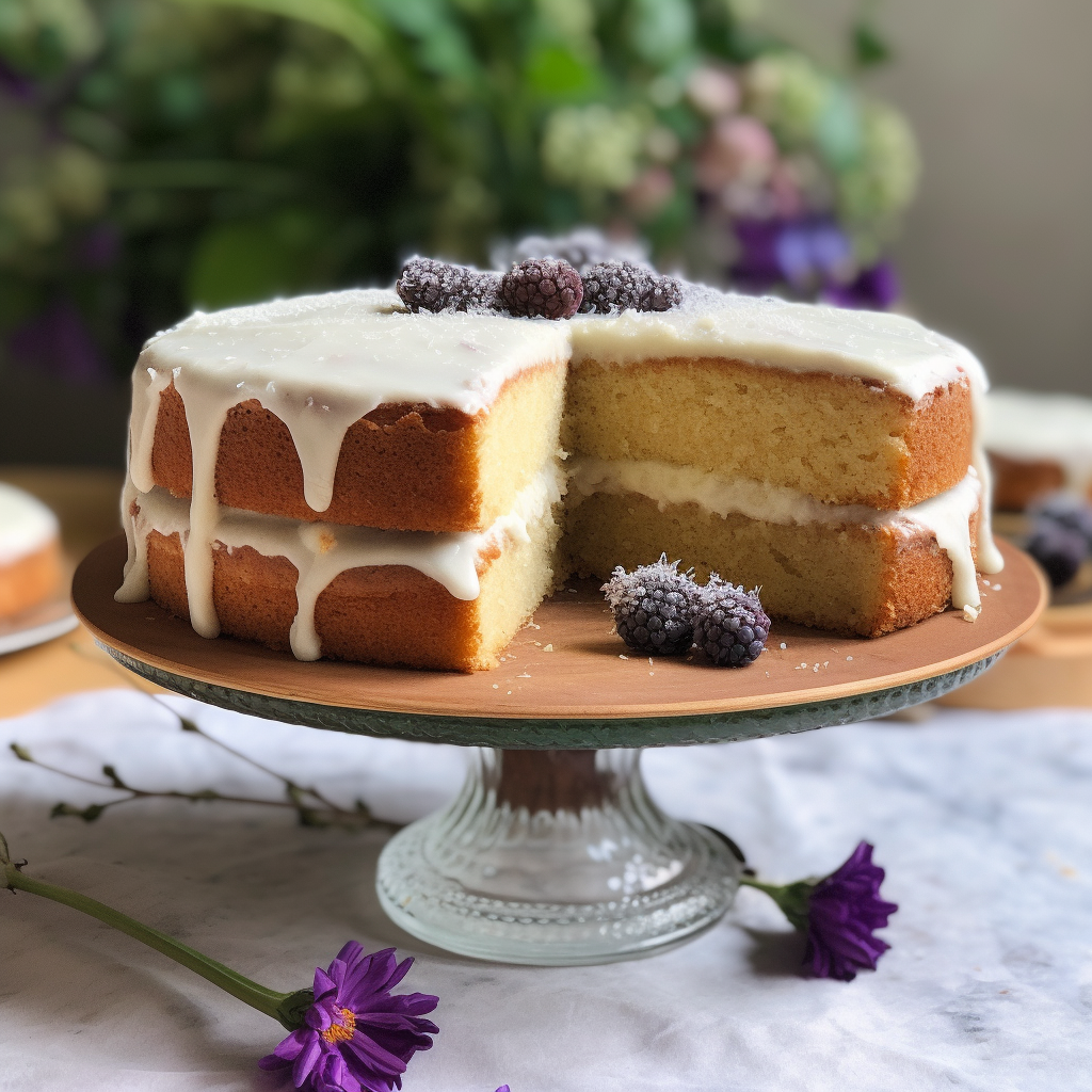 Dairy Free Vanilla Cake Recipe