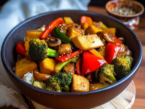 Dairy Free Vegetable Stir Fry Recipe