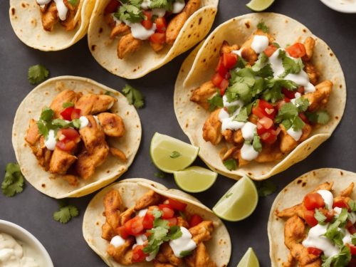 Del Taco's Chicken Soft Tacos Recipe