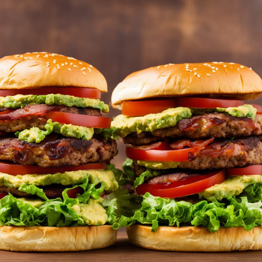 Denny's Bacon Avocado Burger