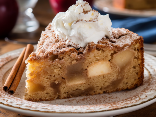 Diabetic Apple Cinnamon Cake Recipe