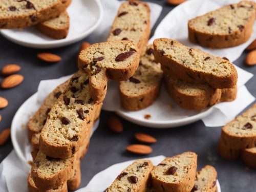 Dots Almond Biscotti Recipe