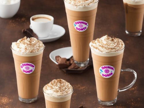 Dunkin Donuts Mocha Latte