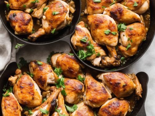 Dutch Oven Apricot Glazed Chicken Recipe